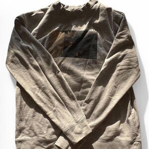 Unbranded Women's Brown and Tan Sweatshirt